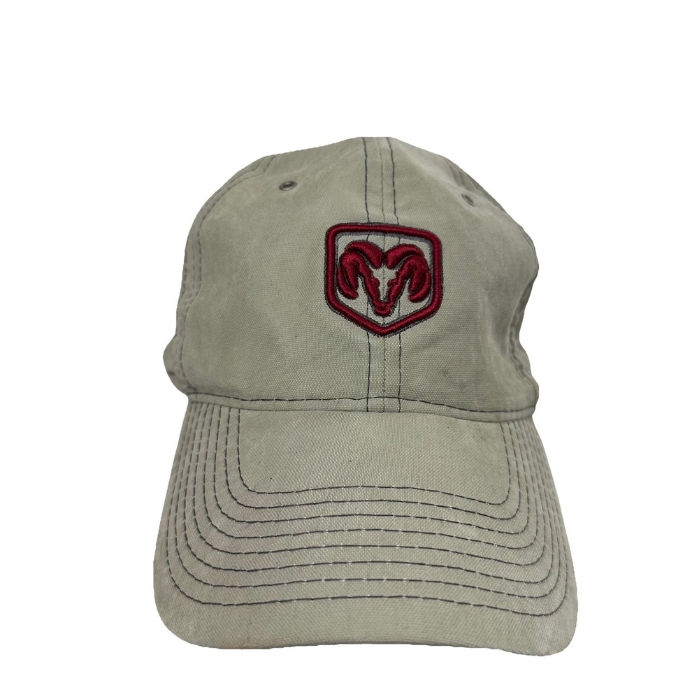 Dodge Ram Logo Embroidered  Adjustable light sage green Hat/Cap